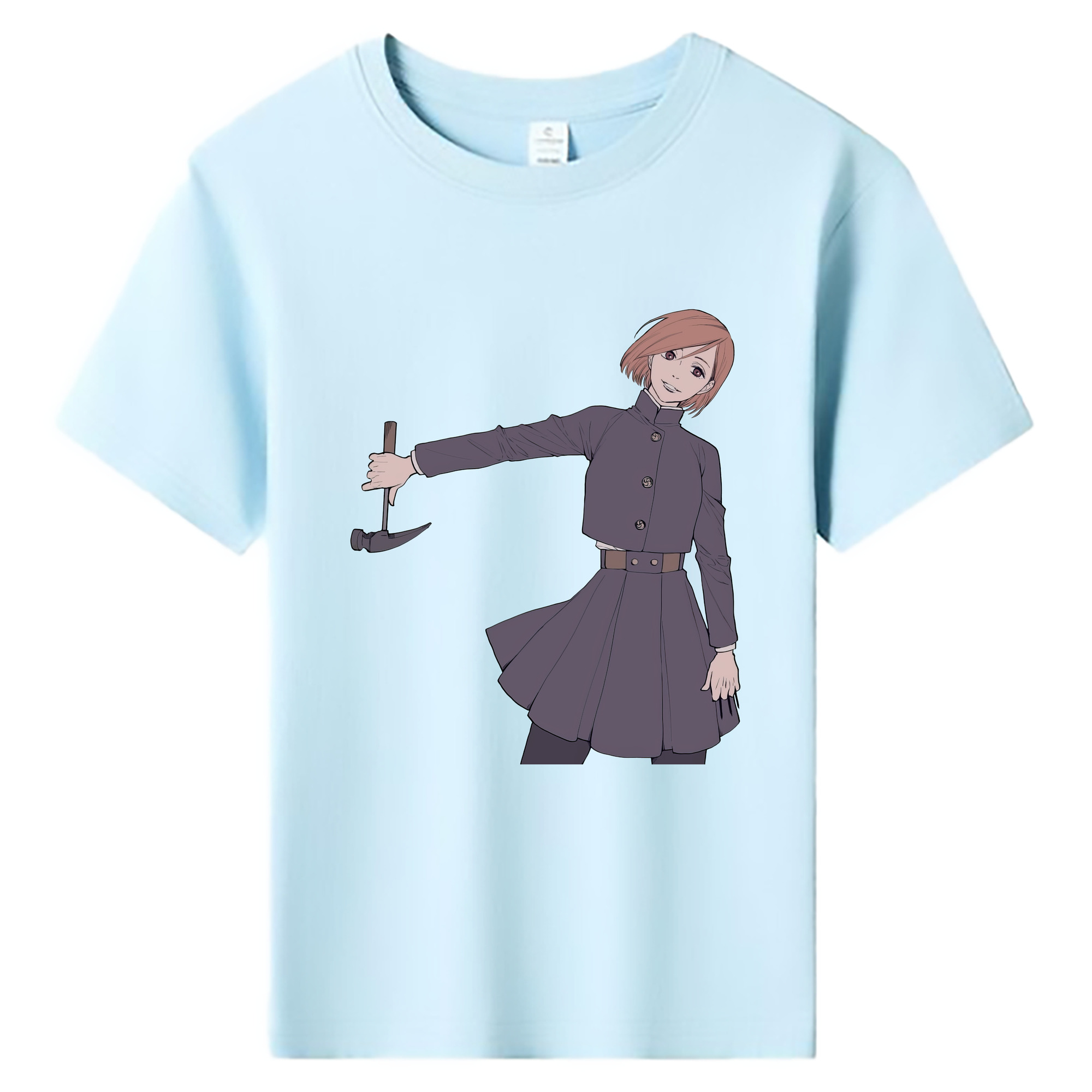 （画像用） 呪術廻戦 Jujutsu Kaisen 綿100％キッズTシャツ（フロントプリント）